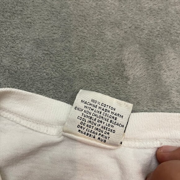 Vintage Single stitch Boston University Tshirt White Size XL Pullover Crewneck - Picture 4 of 13